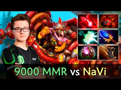 Miracle 9000 MMR immortal Timbersaw vs NaVi Terrorblade