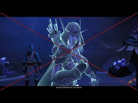Sylvanas Arthas Memory Cutscene - Patch 9.2