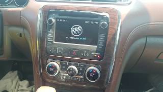 How to Remove Radio / Navigation / CD Player from Buick Enclave 2014 for Repair.