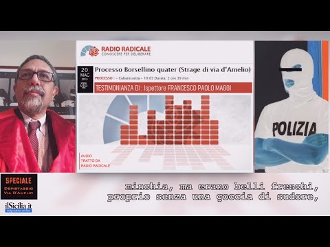 Clip Anteprima - Speciale Depistaggio via D'Amelio