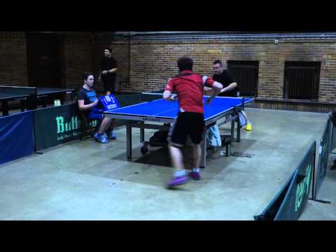 Jasper Maniates-Selvin vs Sylwester Sobota - Net & Paddle vs EJ Plumbing - Chicago TT League