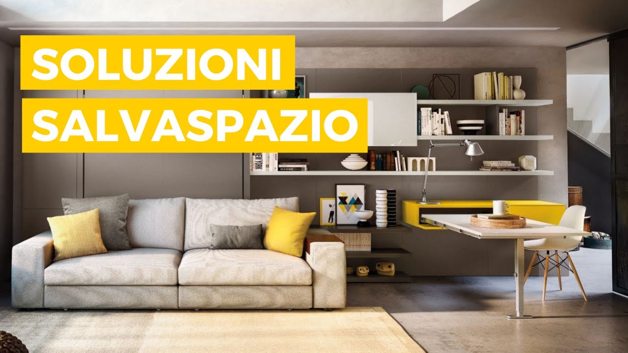 Soluzioni SALVASPAZIO per arredare una CASA PICCOLA