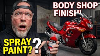 DIY Motorcycle Paint That Looks Professionally Done