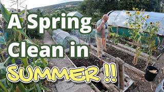 Making HUGE progress in late summer | Allotment Gardening UK