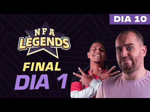 GRANDE FINAL NFA LEGENDS SEASON 1 - DIA 1 - FREE FIRE AO VIVO
