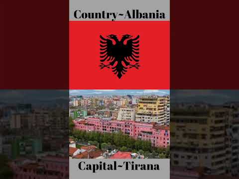 World Countries & Capitals|Countries & Capitals of the World.Pt 1 #shorts #travel #countries