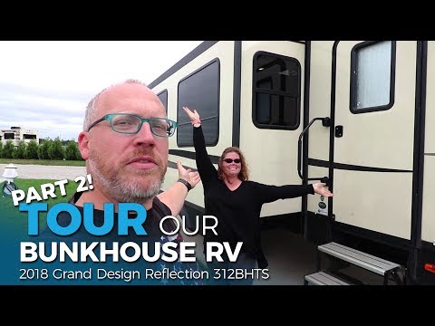 Tour Our Bunkhouse RV Part 2! 👀 Grand Design 312BHTS | Full-time RV Family of Five Video