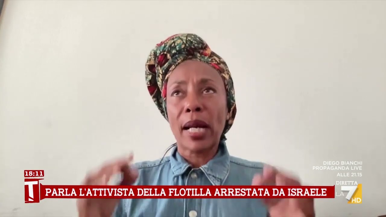 Flotilla, l'attivista Bundu: "Hanno replicato l'orrore dei campi di concentramento che hanno subito"