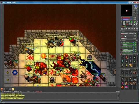 Tibia - Aurera Server - Demon Helmet Quest
