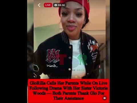 GLORILLA FINALLY RESPONDED TO HER SISTER SCARR FACE WOOD