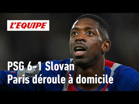 PSG 6-1 Slovan : Paris a-t-il déjà frappé un grand coup pour son entrée en Ligue des Champions ?