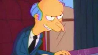 Last Exit to Springfield Homer and Burns scene