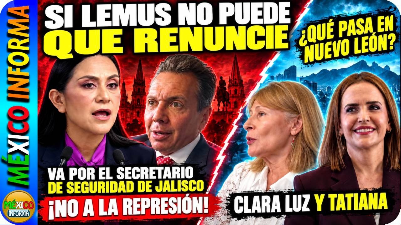 SI LEMUS NO PUEDE QUE RENUNCIE. ARIADNA MONTIEL. VAN POR SECRETARIO DE SEGURIDAD DE JALISCO.