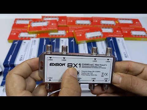 💣الجـــــديــــــــد عندنا حاليا📡Edision DiSEqC Switch 8/1 DiSEqC 1.0/1.1 💯💯
