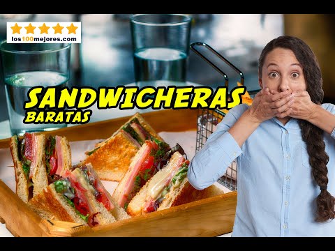 Mejores sandwicheras baratas desde 12 euros – Comparativa 2019