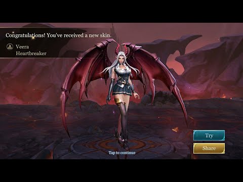 Buying the Heartbreaker Skin of Veera || Arena Of Valor