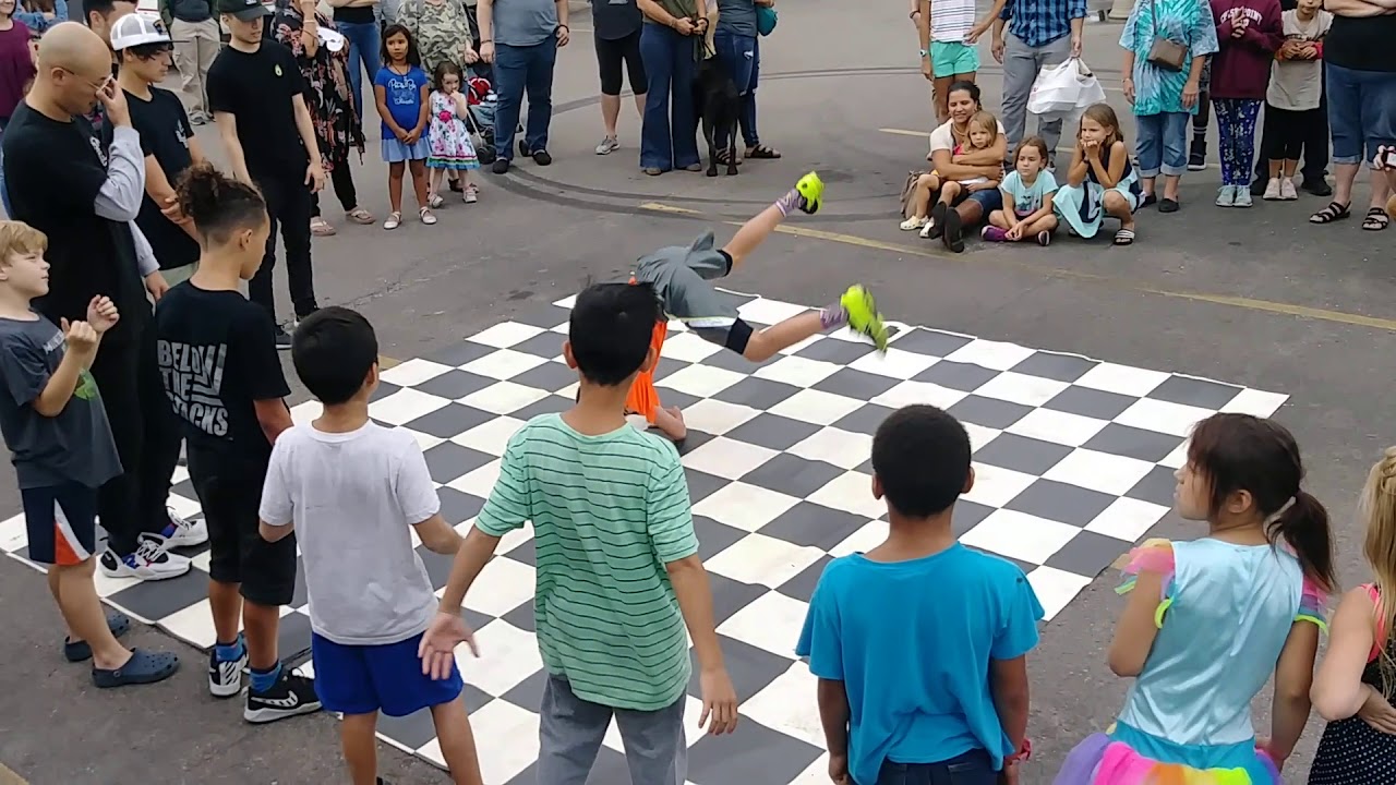 Breakdancing is for the Kids - Art Attack, Below The Stacks Kickoff