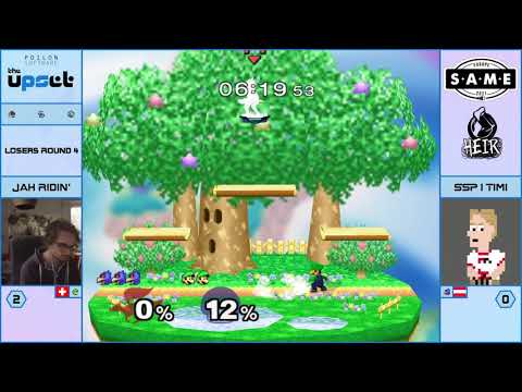 Upset - Jah Ridin' Vs. SSP | Timi - Losers Round 4 - Melee Singles