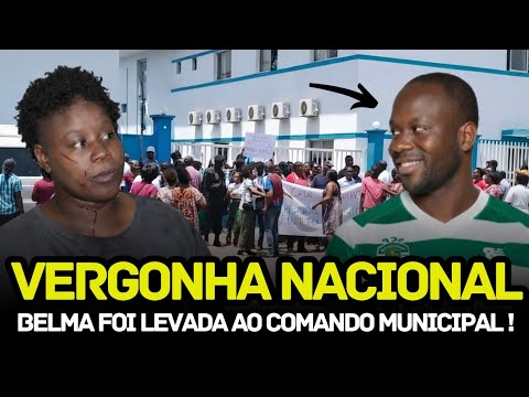 National disgrace: Angolan police arrest Belma and her parents.