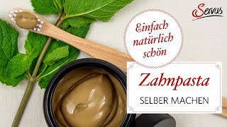 Zahnpasta für starken Zahnschmelz selber machen