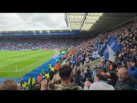 Vardy's on fire at King Power Stadium