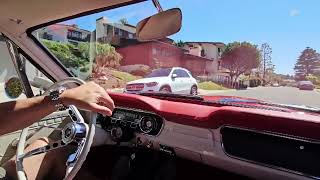 1965 Ford Mustang K-Code Coupe Driving Video 1