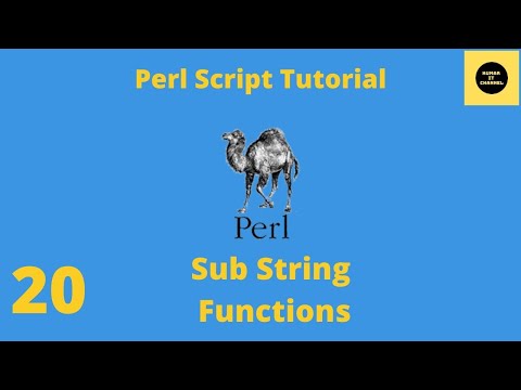 Substring Function in Perl - Perl Script Basics Tutorial - Part 20