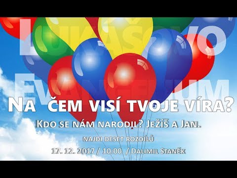 Na čem visí tvoje víra: Ježíš a Jan Křtitel