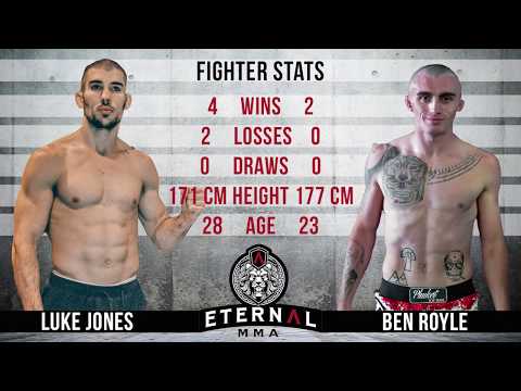ETERNAL MMA 37 - LUKE JONES VS BEN ROYLE - MMA FIGHT VIDEO