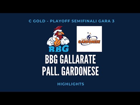 BBG Gallarate-Pall. Gardonese - C Gold Playoff semifinali gara-3 11-06-2022