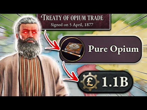 I made BILLIONS by selling PURE OPIUM in Victoria 3: Charters of Commerce