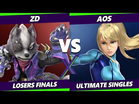 S@X 442 Losers Finals - ZD (Wolf) Vs. AoS (ZSS) Smash Ultimate - SSBU