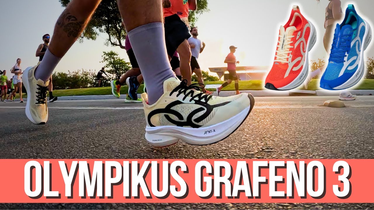 OLYMPIKUS CORRE GRAFENO 3 // O MELHOR TÊNIS DA OLYMPIKUS ?