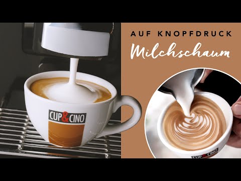 Perfekter Milchschaum auf Knopfdruck | latte art | vegan | kalt