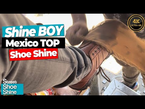 How do you POLISH brown shoes? 👞👞  ASMR Shoe Shine PERFECT TECHNIQUE #asmr