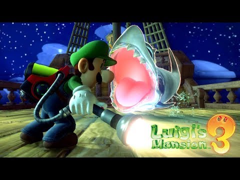 Luigi's Mansion 3 Walkthrough Gameplay Part 14 - Rescue Yellow Toad & Captain Fishhook Boss Battle
