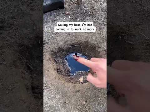 Imagine finding this in your backyard #oil #crudeoil #drillrig #digging #shorts #reels #explore