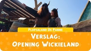 preview picture of video 'Plopsaland De Panne: Verslag: Opening Wickieland'