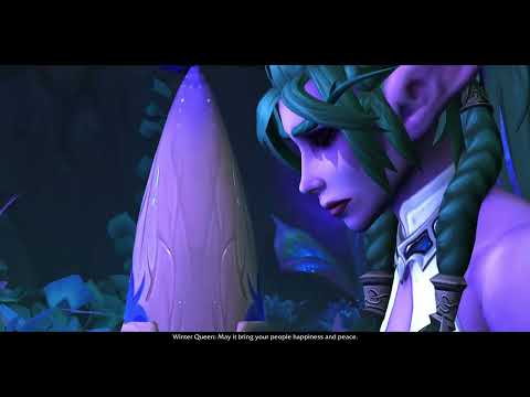 The Queens Gift In Game Cutscene - Patch 9.2.5
