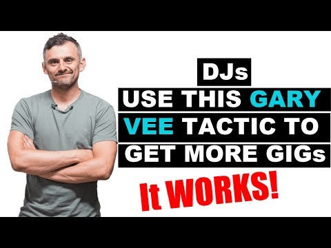 Mobile DJ Tips - This Gary Vee Tactic Will Get you MORE gigs!