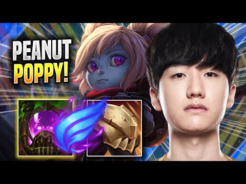 PEANUT IS A MONSTER WITH POPPY! - GEN Peanut Plays Poppy JUNGLE vs Taliyah! | Season 2022
