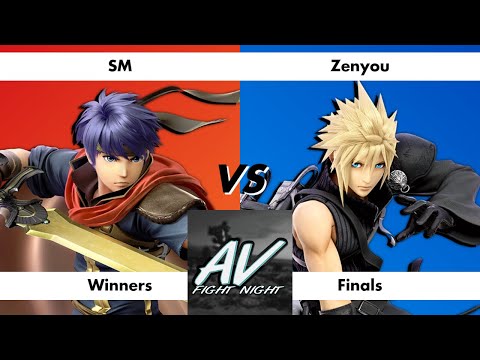 AV Fight Night #34 - Winners Finals: TAB | SM (Ike) vs Zenyou (Cloud/Mario)