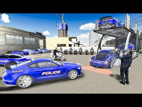 US Police Car Transport Cruise Ship Simulator 2018 (by Brilliant Gamez) Android Gameplay [HD]