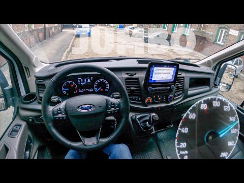 NEW Ford Transit RWD (130hp) | 0-100 | POV Test Drive #707 Joe Black