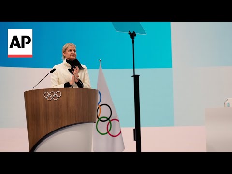 Video Thumbnail: IOC leader Kirsty Coventry warns of 'uncomfortable' change coming to Olympics programs