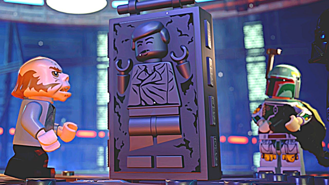 The Carbonite Scene in LEGO Star Wars is Amazing