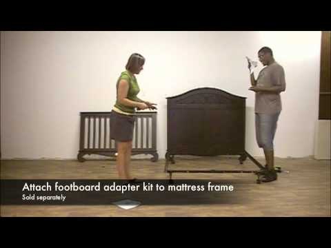 YouTube video about: How to convert sorelle crib to full size bed?