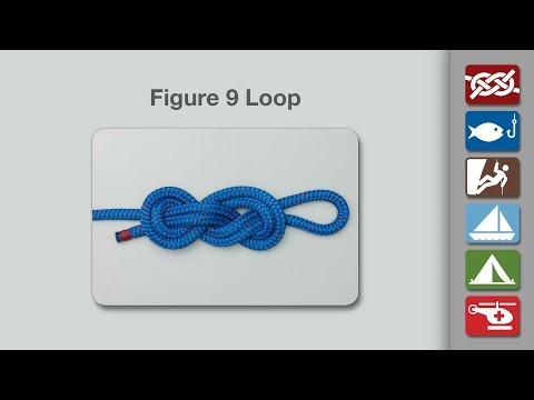 Figure 9 Loop Knot | How to Tie a Figure 9 Loop Knot