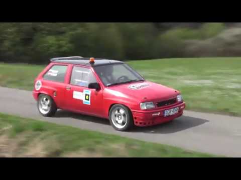 Robert Olbrych / Łukasz Maczuga - Opel Corsa - KJS Wiosenny Super OeS  Moszczenica 15-04-2018