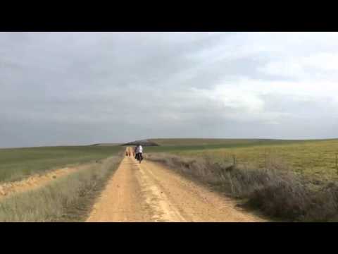 Time lapse de la ruta en bici por Matadeón de los Oteros